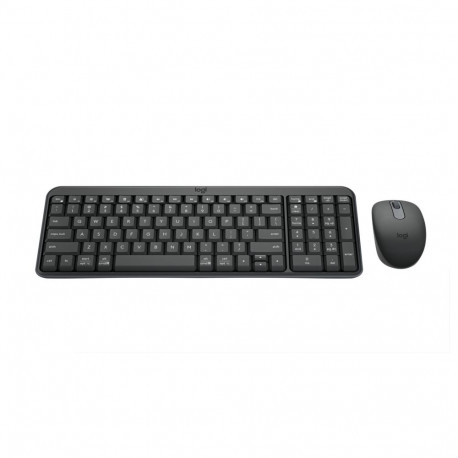Logitech klaviatuur MK250 RF juhtmevaba + Bluetooth US International, grafiit