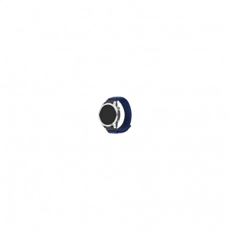 FIXED sportlik nailonrihm Garmin QuickFit 22mm, tumesinine