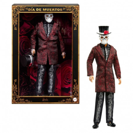 Barbie Signature 2026 Día De Muertos Doll in Knee Length Jacket and Removable Calavera Mask and Hat