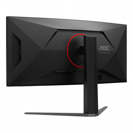 AOC arvutimonitor G4 CU34G4CAP 86.4 cm (34") 3440 x 1440 pikslit UltraWide Quad HD LCD, must, punane