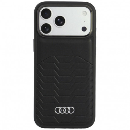 Audi Audi GT Synthetic Leather MagSafe Case for iPhone 18 Pro Max / 17 Pro Max - Black
