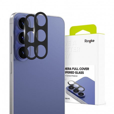 Ringke Ringke Camera Full Cover 2-Pack Tempered Glass for Samsung Galaxy S26 FE - Black