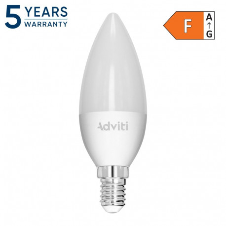 Żarówka LED E14 C37 6 W 510 lm 3000 K (10 tk.)