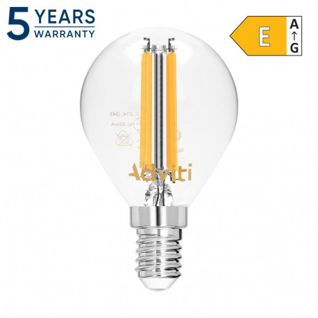 LED-filamentpirn E14 G45 4W 470lm 4000K (10 tk.)