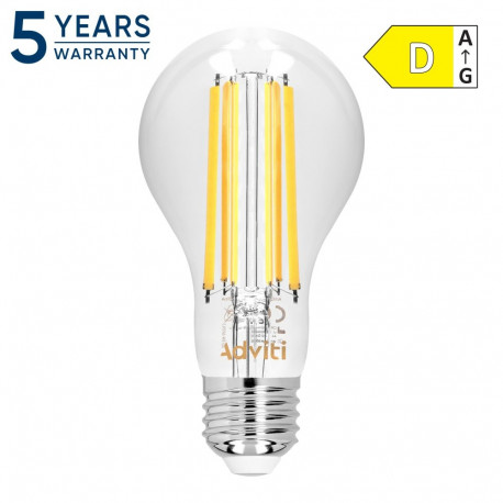 Żarówka LED FILAMENT C E27 A70 16 W 2500 lm 3000 K (5 tk.)