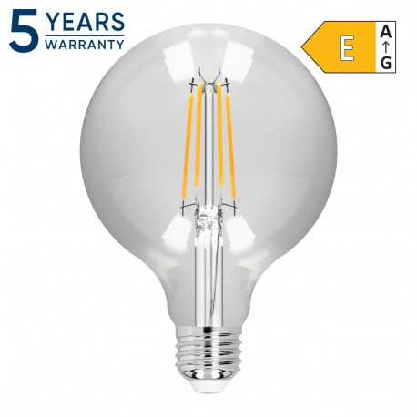 Żarówka LED FILAMENT C E27 G95 8 W 950 lm 4000 K (5 tk.)