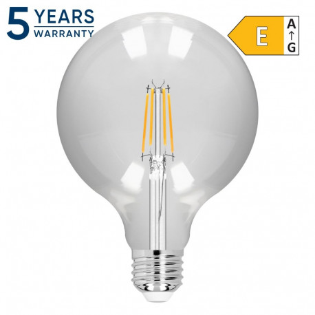 Żarówka LED FILAMENT C E27 G125 8 W 950 lm 3000 K (4 tk.)