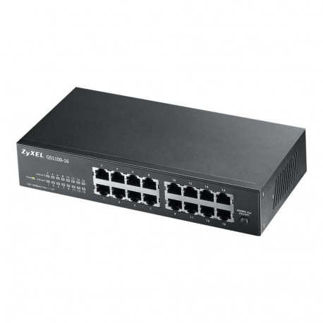 ZYXEL GS1100-16v4 Unmanaged + 16 port Gigabit Unmanaged Switch
