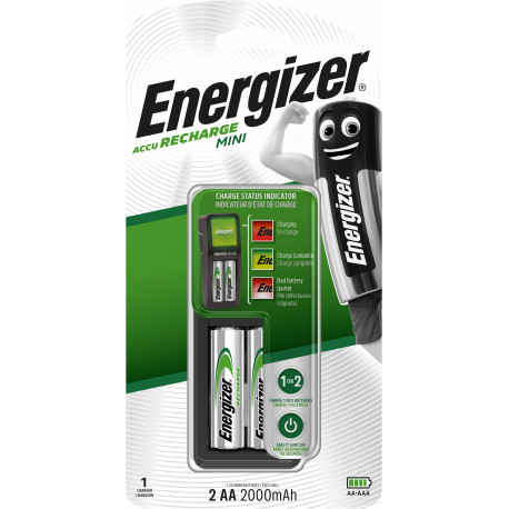 Energizer laadija Mini CH2PC4-EU + 2xAA