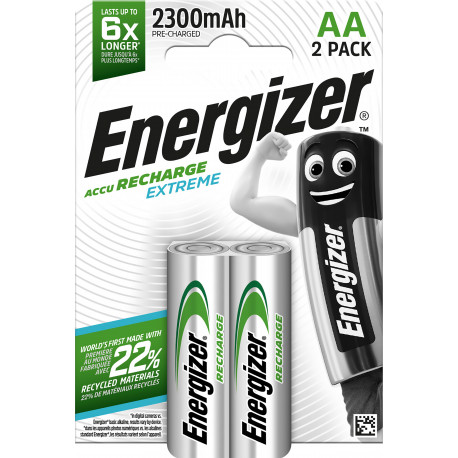 Energizer aku Recharge Extreme AA CHP2 2300mAh