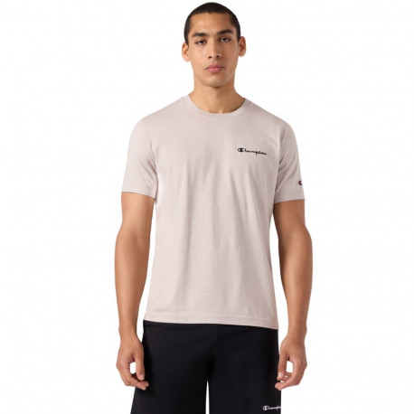 Koszulka męska Champion SS Tee jasnobeżowa 221798 ES084    3XL