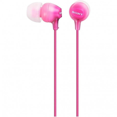 Sony MDR  Earphones  EX15LP  In-ear  Wired  3.5 mm jack  Pink