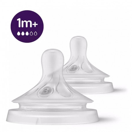 Philips AVENT Natural Response SCY963/02 Baby bottle flow 3 teat to help reduce colic