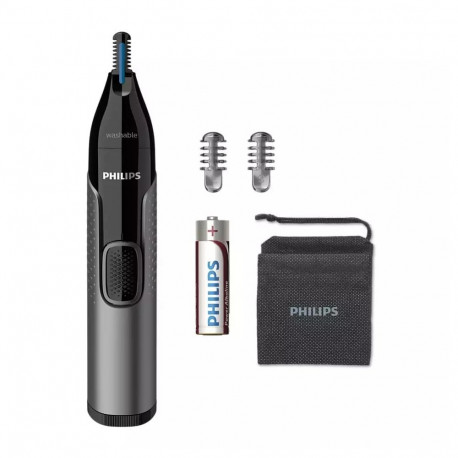 Philips 3000 series Nose Trimmer Series 3000 NT3650/16 Washable nose  ear and eyebrow trimmer with 2