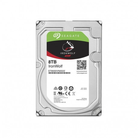 Seagate IronWolf ST8000VN004 internal hard drive 8 TB 7200 RPM 256 MB 3.5" Serial ATA III