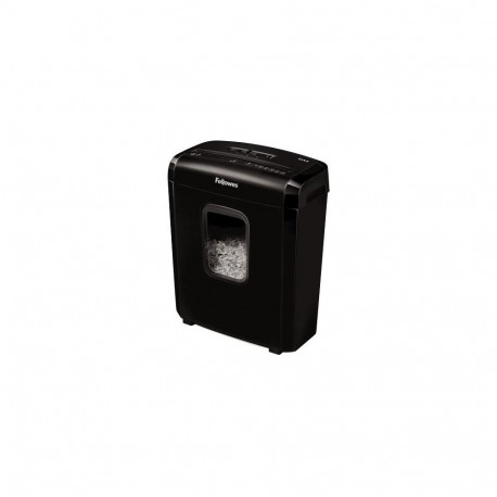 Fellowes Powershred 6M paper shredder Micro-cut shredding Black