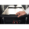Digitus 19" LCD KVM konsool, 8-porti VGA, saksa klaviatuur