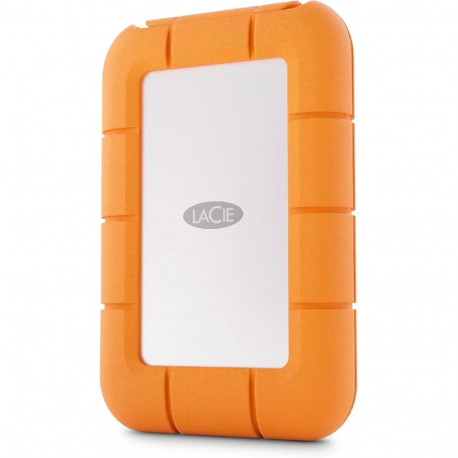 LaCie STMF1000400 external solid state drive 1 TB USB Type-C USB 3.2 Gen 2x2 Grey  Orange