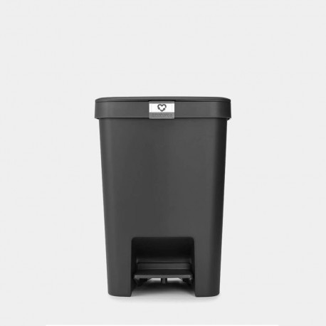 Brabantia StepUp 25 L Rectangular Recycled plastic Dark Grey