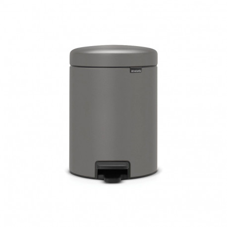 Brabantia 126284 trash can 5 L Round Plastic Grey