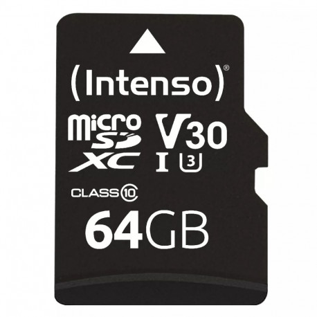 Intenso mälukaart 3433490 64GB MicroSDXC UHS-I Class 10