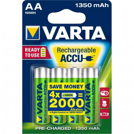 Varta laetav aku Ready2Use HR06 1350mAh AA nikkel-metallhüdriid (NiMH)