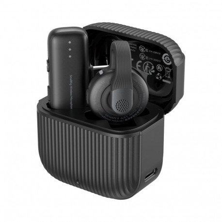SmallRig juhtmevaba mikrofon 6546 S70-C1 USB-C-adapteriga telefonidele, must