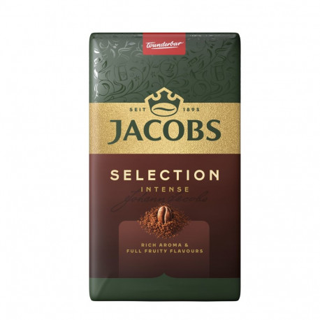 Jahvatatud kohv JACOBS Selection Intense, 500g