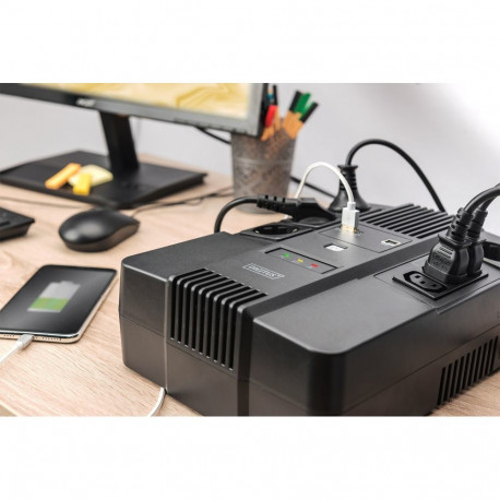 All-in-One USV, 600VA/360W, LED