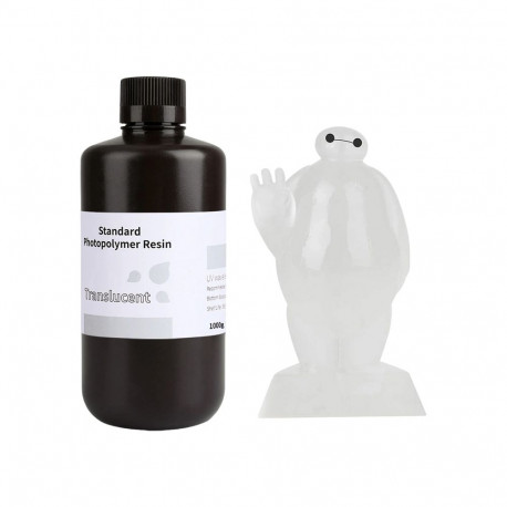 3D Printer Resin - ELEGOO Standard Resin 1.0 Translucent