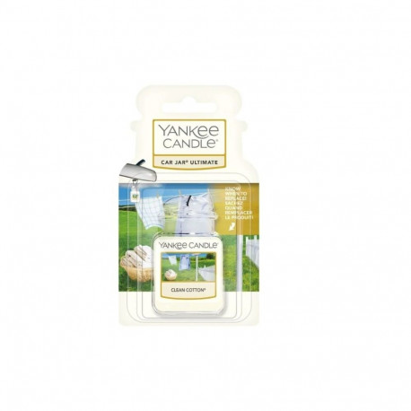 Car Air Freshener - Yankee Clean Cotton 25 g, 14-Day Scent