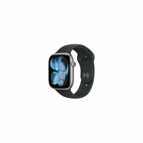 Apple Watch Series 11 (2025) GPS + Cellular 46mm Space Gray Alu Case, Black Sport Band M/L EU MFCA4Z