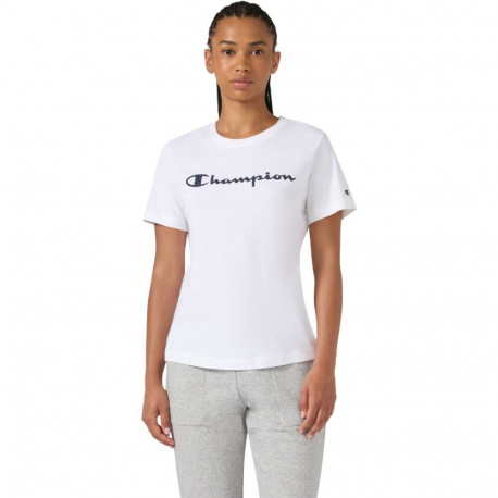 Champion naiste T-särk 118428 WW001 S lühikeste varrukatega, valge