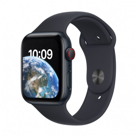 Apple Watch SE GPS + Cellular 44mm Midnight Aluminium Case with Midnight Sport Band - Regular 2nd Ge
