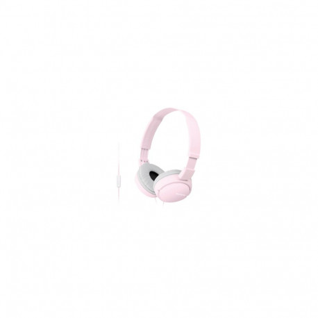 Sony kõrvapealsed kõrvaklapid MDR-ZX110APP 3,5mm peakomplekti funktsiooniga, roosad