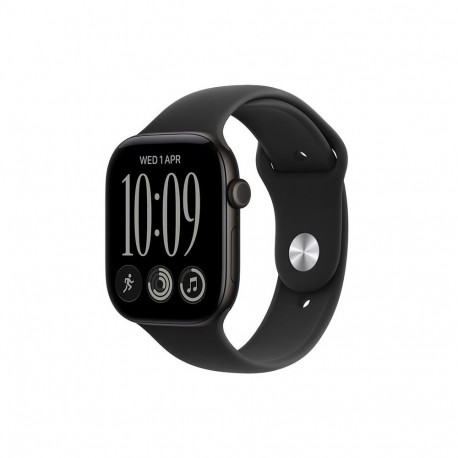 Apple Watch 12 GPS 46mm Black Alu, Black Sport Band - M/L