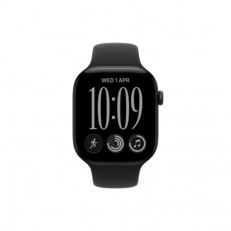 Apple Watch 12 5G 42mm Black Alu, Black Sport Band - S/M