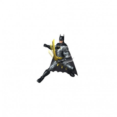 DC Comics DC Crime Crusher Batman Action Figure, 25 Plus Phrases & Sounds, Articulation, 4 Weapo