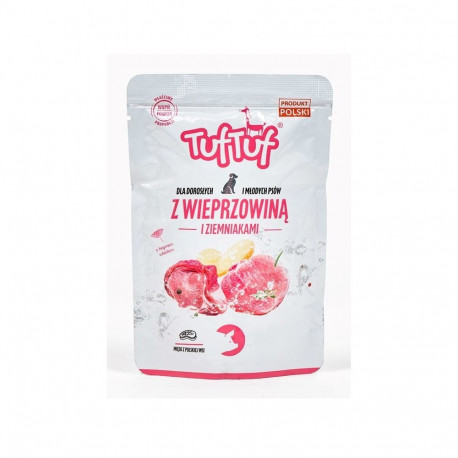 TUF märg koeratoit sealiha ja kartulitega 500g