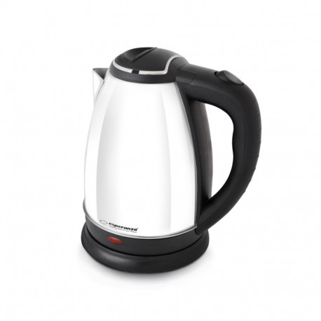 Electric kettle Victoria 1,8L stainless steel Esperanza, white