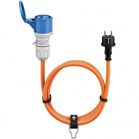 Goobay CEE adapterkaabel, CEE pistikupesa turvapistikule (tüüp E/F), 5 m
