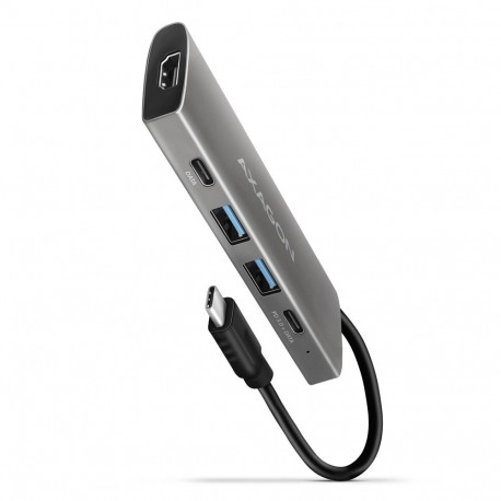 Axagon USB-C-jaotur HMC-5G21 10Gbps SPEEDSTER 5-in-1