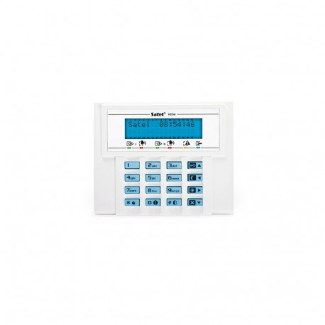 Satel juurdepääsukontrollisüsteem VERSA-LCD-BL, valge