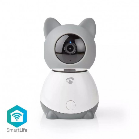 Nedis WIFICI30CGY security camera IP security camera Indoor 1920 x 1080 pixels Desk/Wall