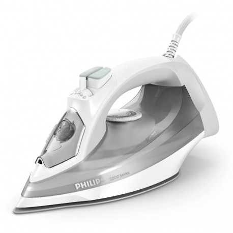 Philips aurutriikraud 5000 series DST5010/10 SteamGlide Plus-tald 2400W, hall-valge