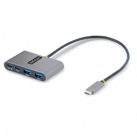 StarTech.com 4-pordiline USB-C jaotur 100W Power Delivery läbivooluga, 2x USB-A + 2x USB-C, USB 3.0 