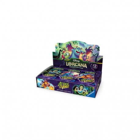 Trading Card Booster Pack - Ravensburger Disney Lorcana Attack of the Vine 24-Pack Booster Box