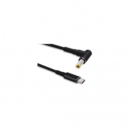 Microconnect kaabli soovahetaja USBC-DC-5A 5.5*2.5, must
