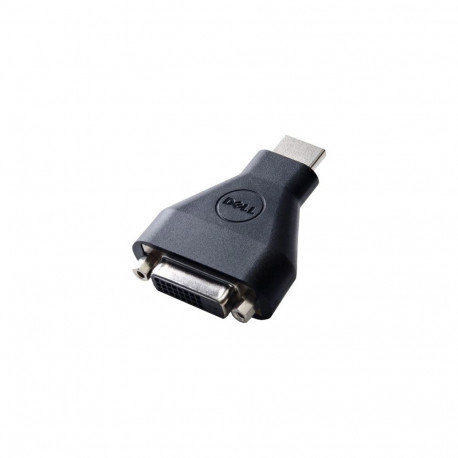 DELL 492-11681 cable gender changer 19-pin HDMI-A M 24-pin DVI FM Black
