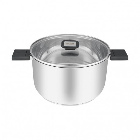 Resto Kitchenware Anser 5.8L ümmargune roostevabast terasest, must
